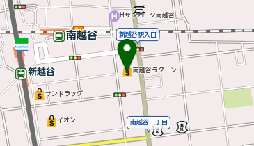 東進衛星予備校 新越谷駅東口校の地図画像