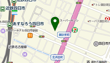 東進衛星予備校 四日市駅東口校の地図画像