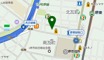 東進衛星予備校 堺東駅前校の地図画像