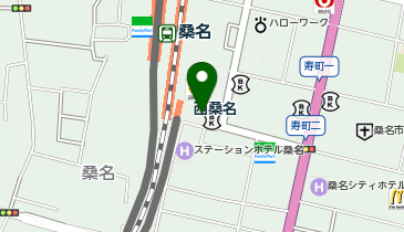 東進衛星予備校 桑名駅東校の地図画像