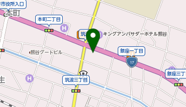 東進衛星予備校 熊谷筑波校の地図画像