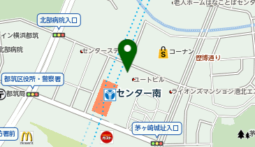 東進衛星予備校 センター南校の地図画像