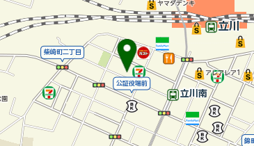 四谷大塚 立川校舎の地図画像