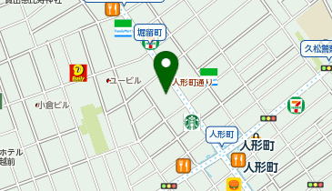 四谷大塚 人形町校舎の地図画像