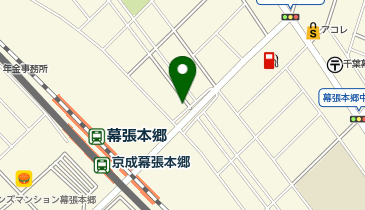 臨海セミナー 小中学部 幕張本郷の地図画像