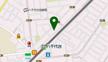 臨海セミナー 小中学部 八千代台の地図画像