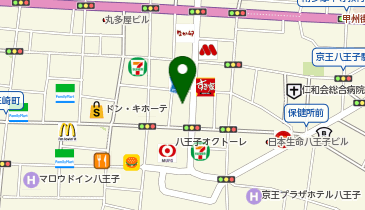 臨海セミナー 小中学部 八王子北の地図画像