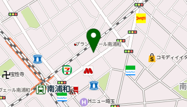 臨海セミナー 小中学部 南浦和の地図画像