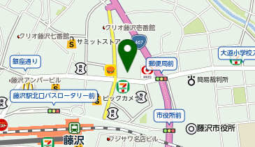 臨海セミナー 小中学部 藤沢北の地図画像