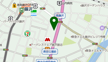 臨海セミナー 小中学部 藤沢南の地図画像