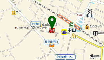 臨海セミナー 小中学部 中山の地図画像