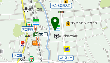 臨海セミナー 小中学部 大口の地図画像