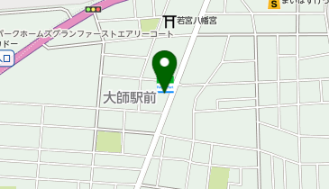 臨海セミナー 小中学部 川崎大師の地図画像