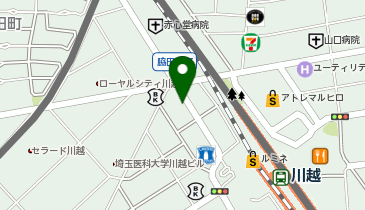 臨海セミナー 小中学部 川越の地図画像
