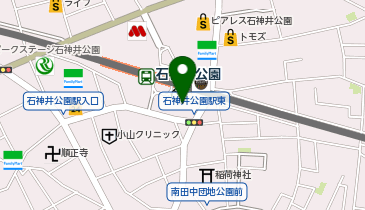 臨海セミナー 小中学部 石神井公園の地図画像