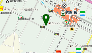 臨海セミナー 小中学部 西船橋の地図画像