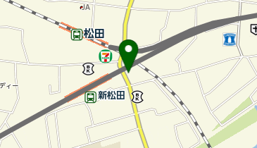 臨海セミナー 小中学部 新松田の地図画像