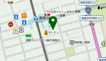 臨海セミナー 小中学部 湘南台の地図画像