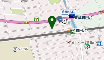 臨海セミナー 小中学部 勝田台の地図画像