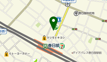 臨海セミナー 小中学部 春日部の地図画像