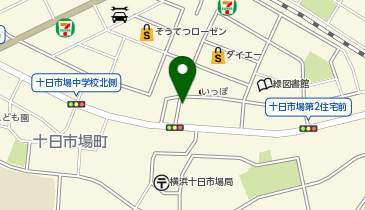 臨海セミナー 小中学部 十日市場の地図画像