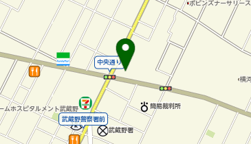 臨海セミナー 小中学部 三鷹の地図画像