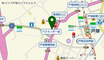 臨海セミナー 小中学部 戸塚西の地図画像