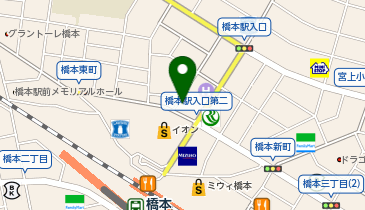 臨海セミナー 小中学部 橋本の地図画像