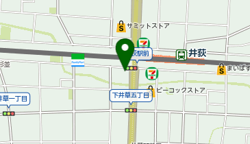 臨海セミナー 小中学部 井荻の地図画像