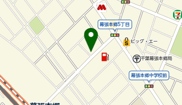 臨海セミナー 個別指導 臨海セレクト 幕張本郷の地図画像