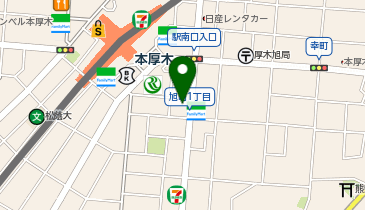 臨海セミナー 個別指導 臨海セレクト 本厚木の地図画像