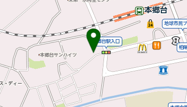 臨海セミナー 個別指導 臨海セレクト 本郷台の地図画像