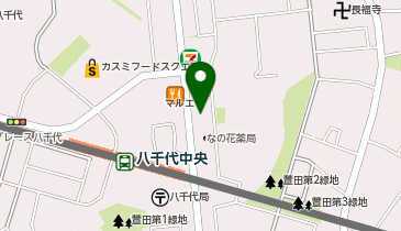 臨海セミナー 個別指導 臨海セレクト 八千代中央の地図画像