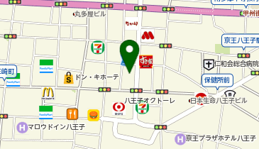 臨海セミナー 個別指導 臨海セレクト 八王子北の地図画像