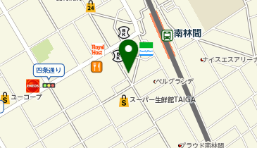臨海セミナー 個別指導 臨海セレクト 南林間の地図画像