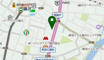 臨海セミナー 個別指導 臨海セレクト 藤沢の地図画像