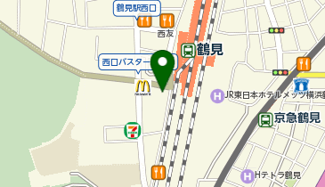 臨海セミナー 個別指導 臨海セレクト 鶴見の地図画像