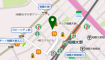 臨海セミナー 個別指導 臨海セレクト 相模大野の地図画像