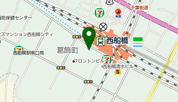 臨海セミナー 個別指導 臨海セレクト 西船橋の地図画像