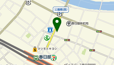 臨海セミナー 個別指導 臨海セレクト 春日部の地図画像