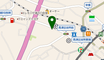 臨海セミナー 個別指導 臨海セレクト 溝の口の地図画像