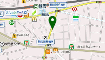 臨海セミナー 中学受験科・都立/公立中高一貫校受験 練馬の地図画像