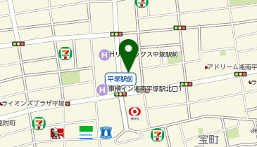 臨海セミナー 中学受験科・都立/公立中高一貫校受験 平塚北の地図画像