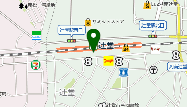 臨海セミナー 中学受験科・都立/公立中高一貫校受験 辻堂南の地図画像