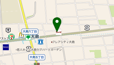 臨海セミナー 中学受験科・都立/公立中高一貫校受験 大島の地図画像