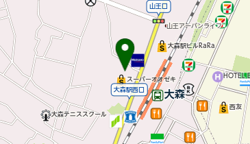 臨海セミナー 中学受験科・都立/公立中高一貫校受験 大森の地図画像