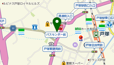 臨海セミナー 中学受験科・都立/公立中高一貫校受験 戸塚西の地図画像