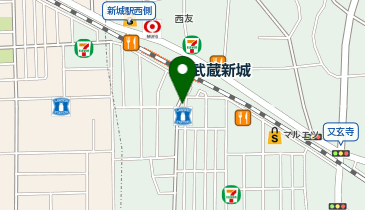 臨海セミナー ESC難関高校受験科 武蔵新城の地図画像