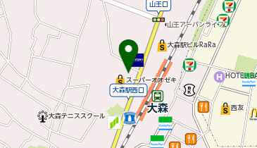 臨海セミナー ESC難関高校受験科 大森の地図画像