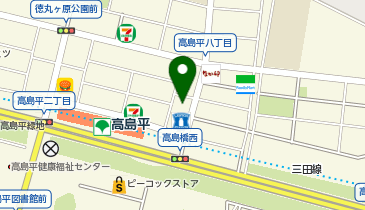 臨海セミナー ESC難関高校受験科 高島平の地図画像